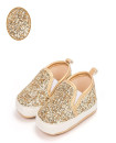 First Walker Sequin High Quality Moccasins Casual Comfortable Soft sole Flat Lazy Loafers baby toddler girl shoes Gold